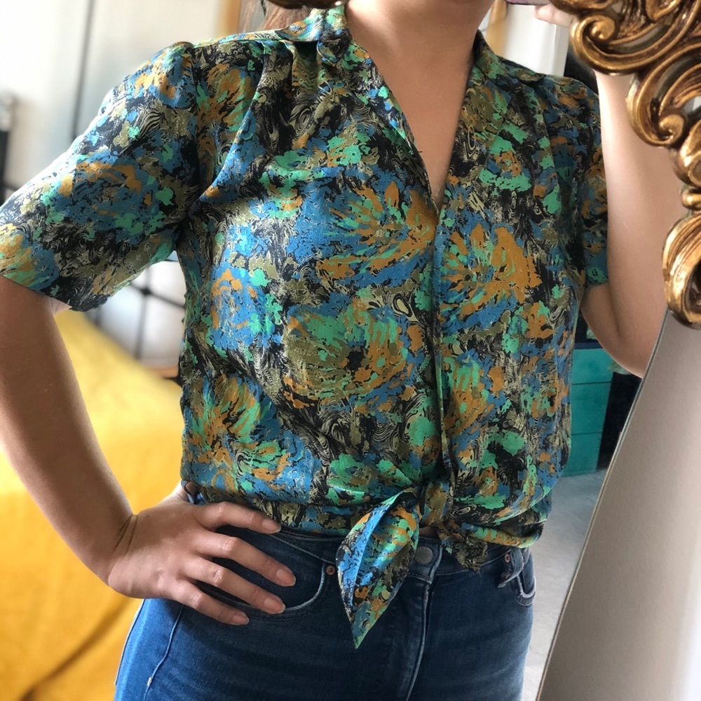 Vintage Tshirt Blouse